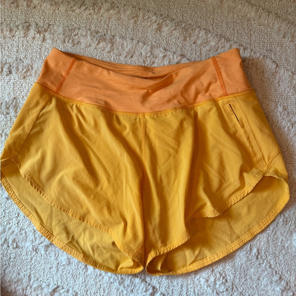 Women's Outdoor Voices Orange Athletic Shorts